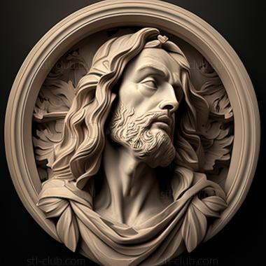 3D model st jesus (STL)